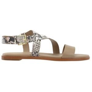 Cole Haan Findra Ladies Crisscross Leather Strappy Sandals Python Leather Sz 7.5